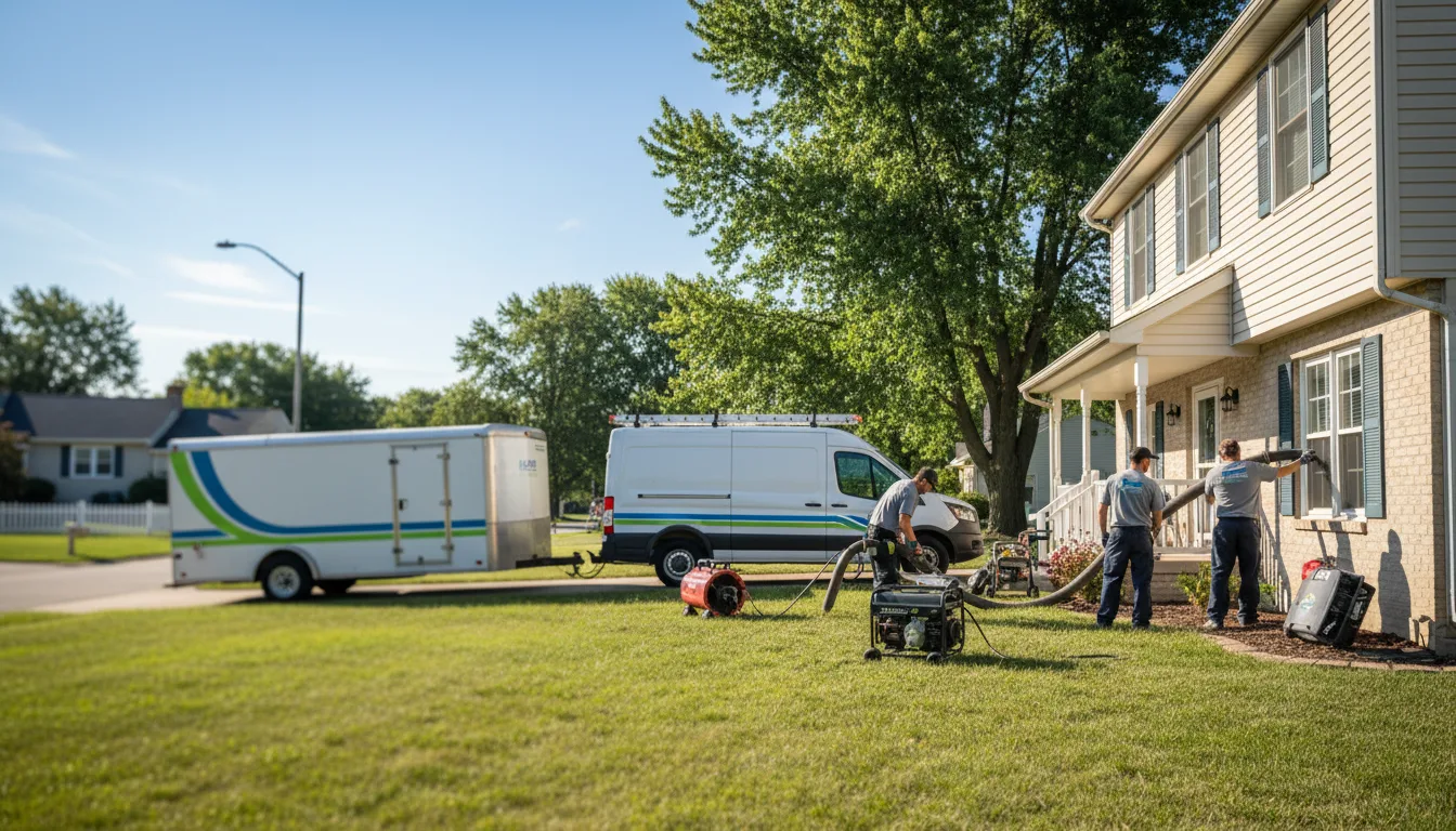 Flooded Basement Restoration And Cleanup With Repair in Sauquoit, NY near me